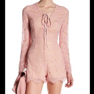 Romeo & Juliet Long Sleeve Lace Romper